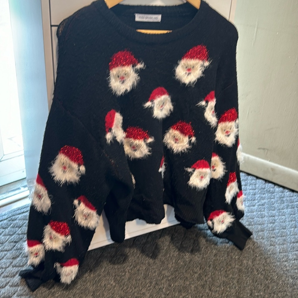 Women’s Santa sweater
